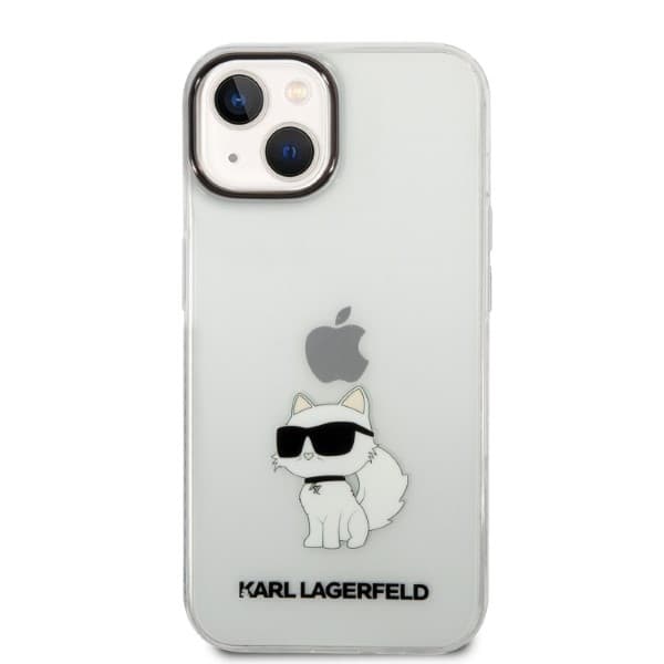Karl Lagerfeld Ikonik Choupette etui za iPhone 14 Plus - prozoren 3