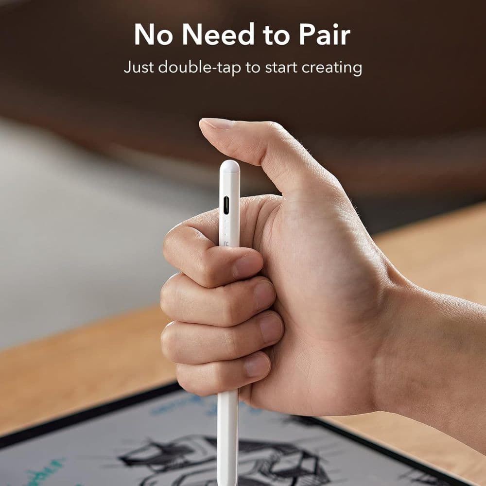 ESR Digital+ Magnetic pisalo za iPad - belo 4