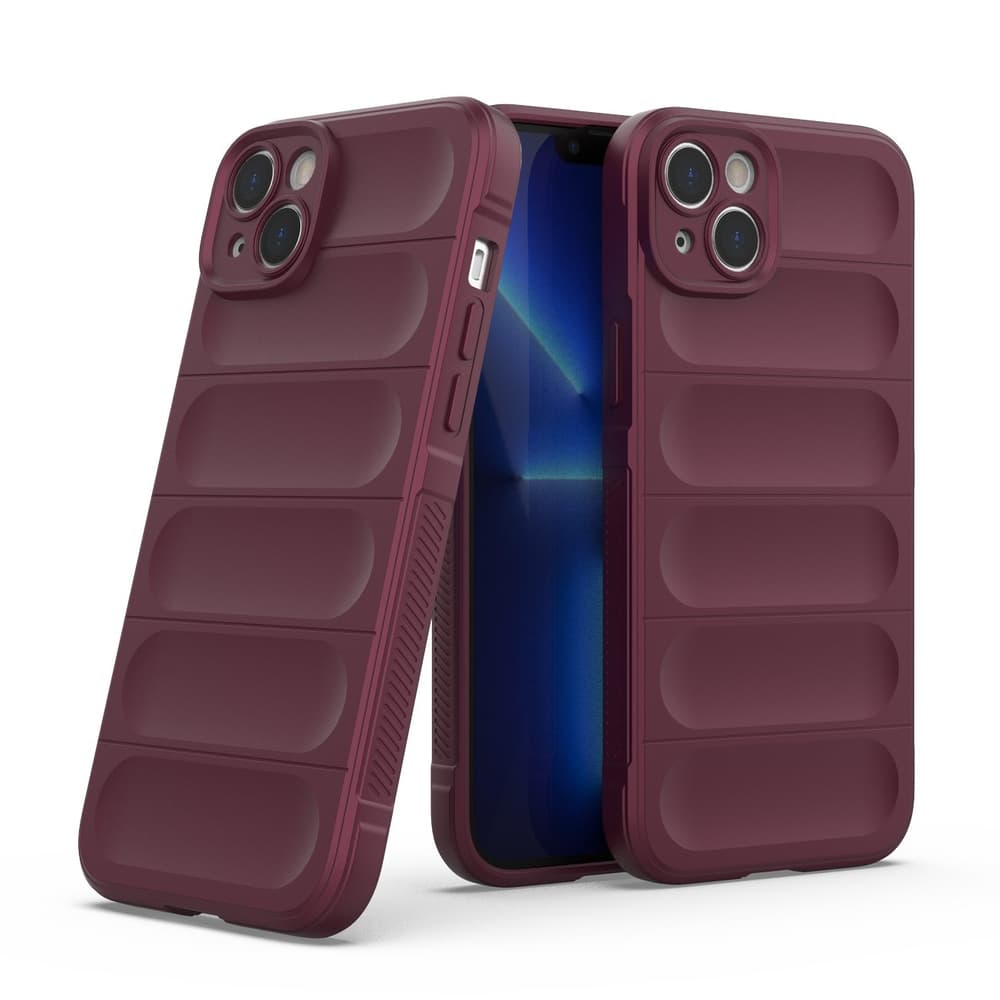 Hurtel Magic Shield ovitek za iPhone 14 Plus, bordo 7