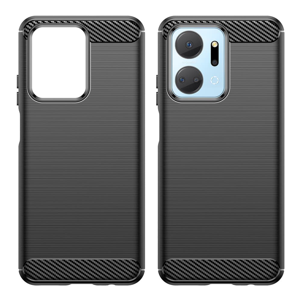 Carbon Case ovitek za Honor Play 40 Plus / Honor X7a (črn) 8