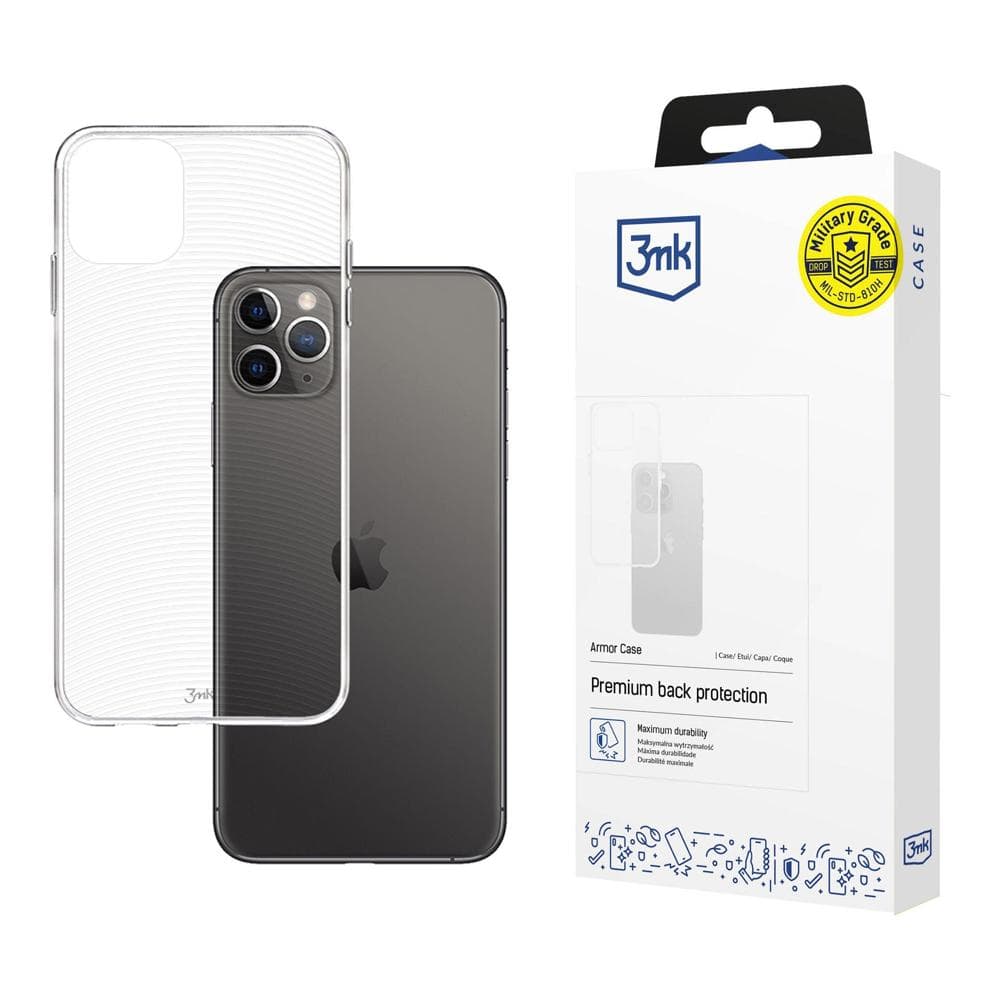 3mk Armor Case ovitek za iPhone 11 Pro Max - prozoren