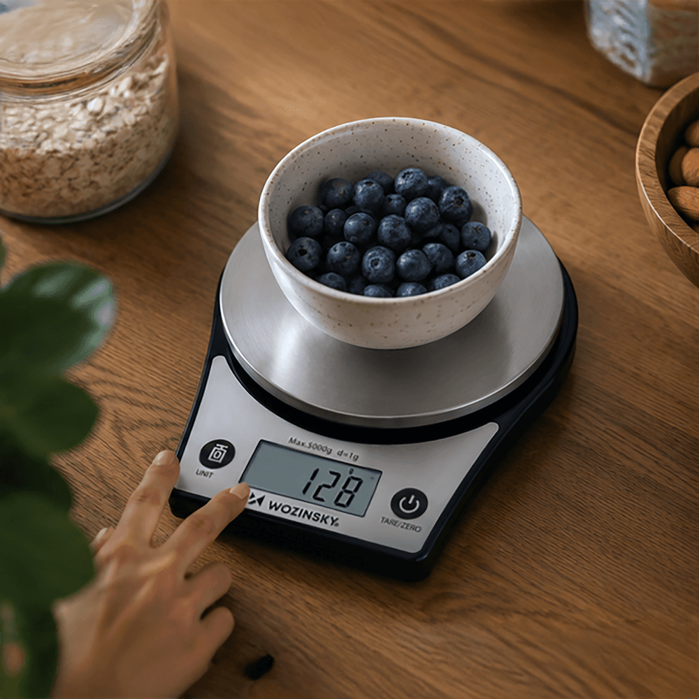 Wozinsky WAK-651 Kuhinjska tehtnica z LCD, do 5 kg, črna 4