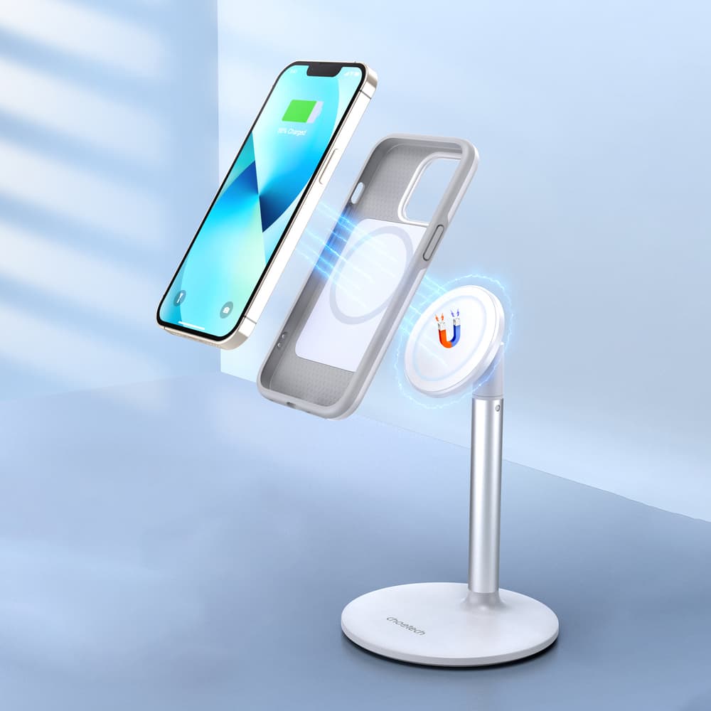Ovitek Choetech MFM Anti-drop za iPhone 13 Pro Max, bel 7
