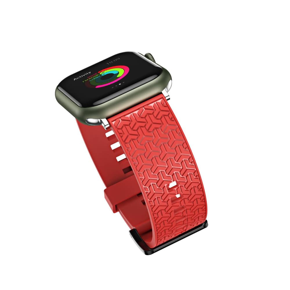 Zapst Watch Strap Y za Apple Watch 42/44/45 mm, rdeč 6