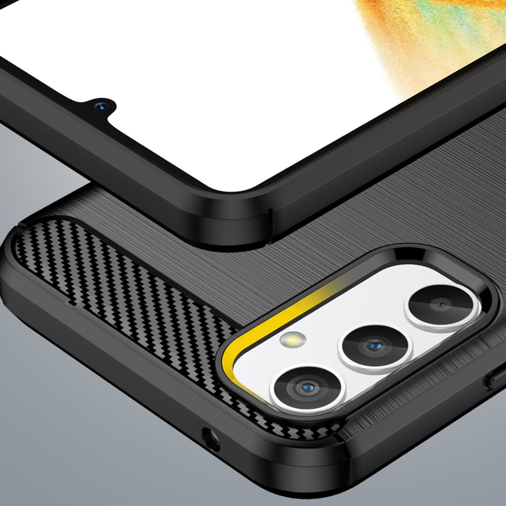 Carbon ovitek za Realme 10 Pro - črn 6