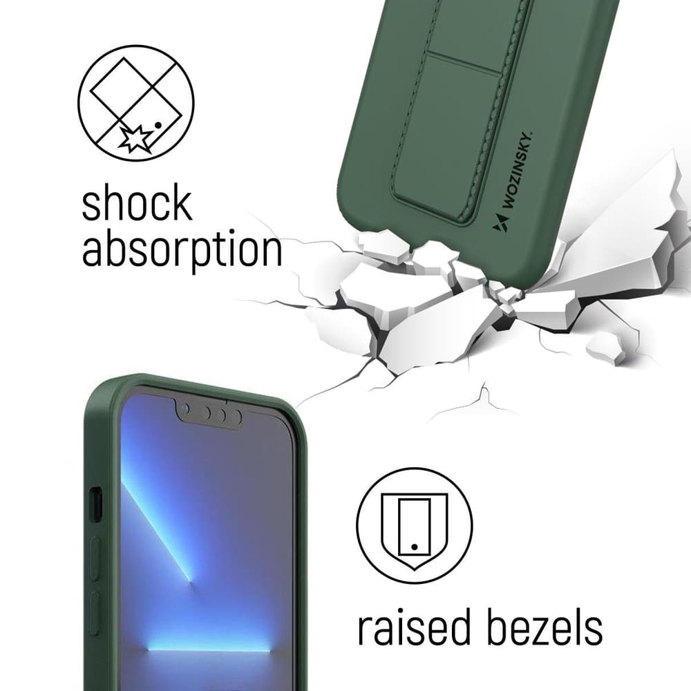 Wozinsky Kickstand ovitek za Samsung Galaxy A73 - rdeč 3