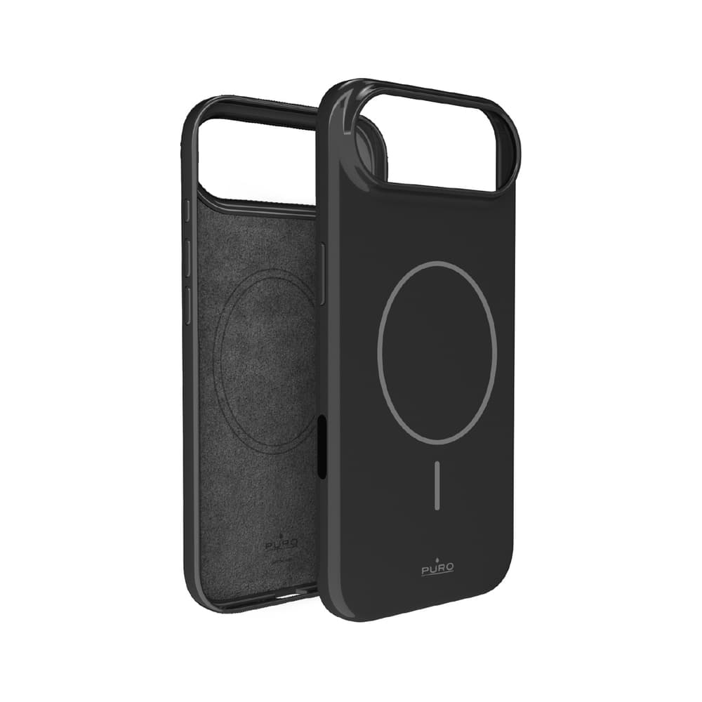 Puro Pulse ovitek za iPhone 17 Air, polikarbonat, črn - MagSafe
