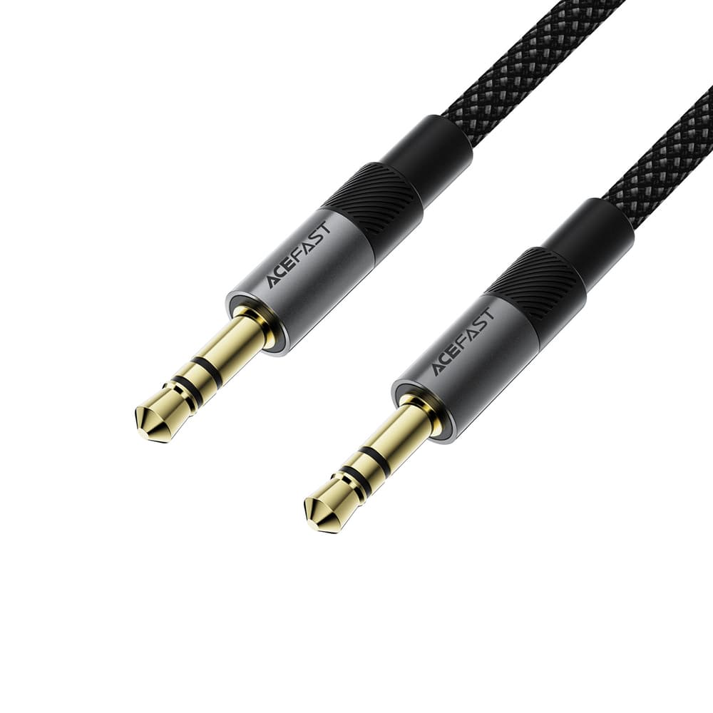 Acefast J10 AUX kabel mini jack 3.5mm, 1m, črn 2