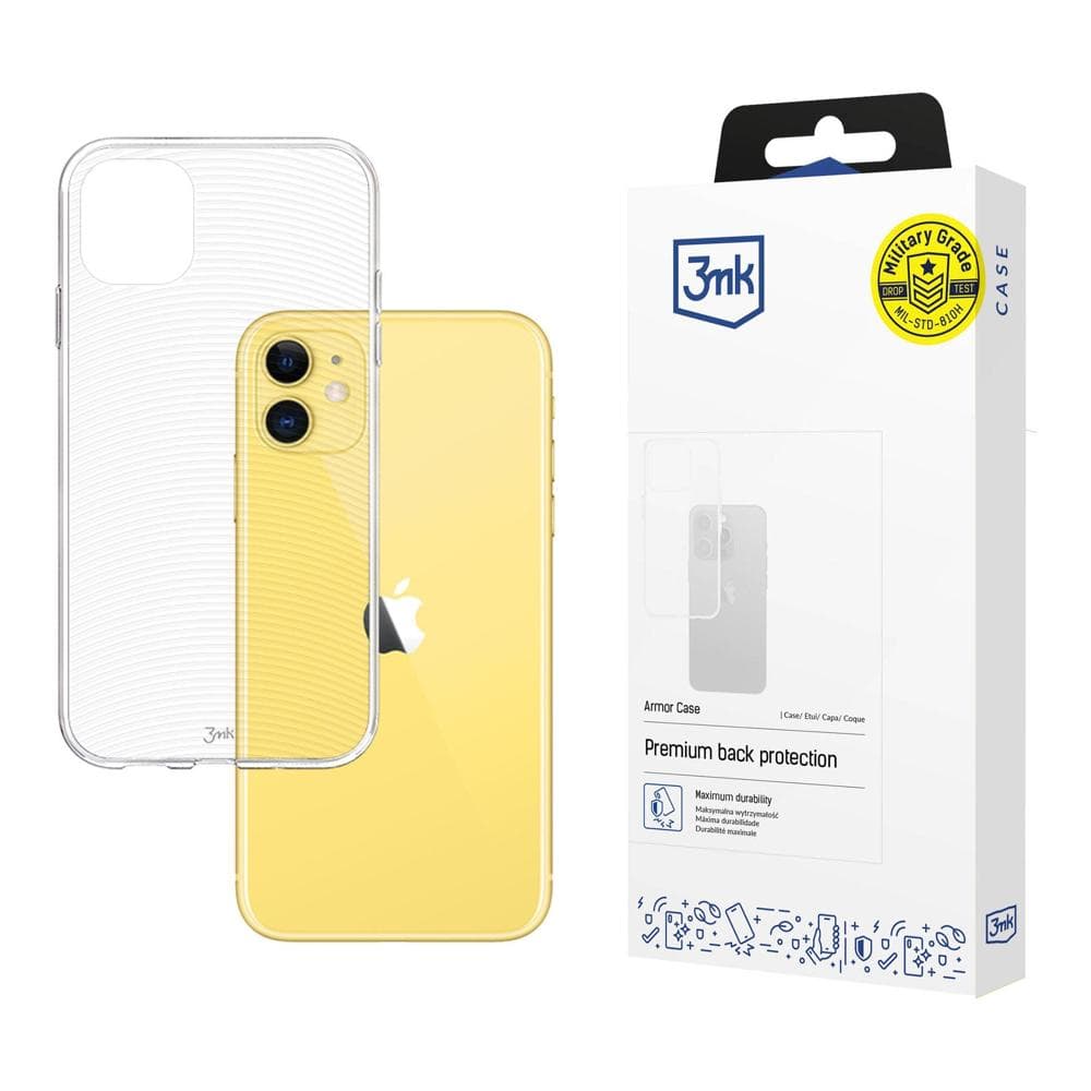3mk Armor ovitek za Apple iPhone 11 - črn