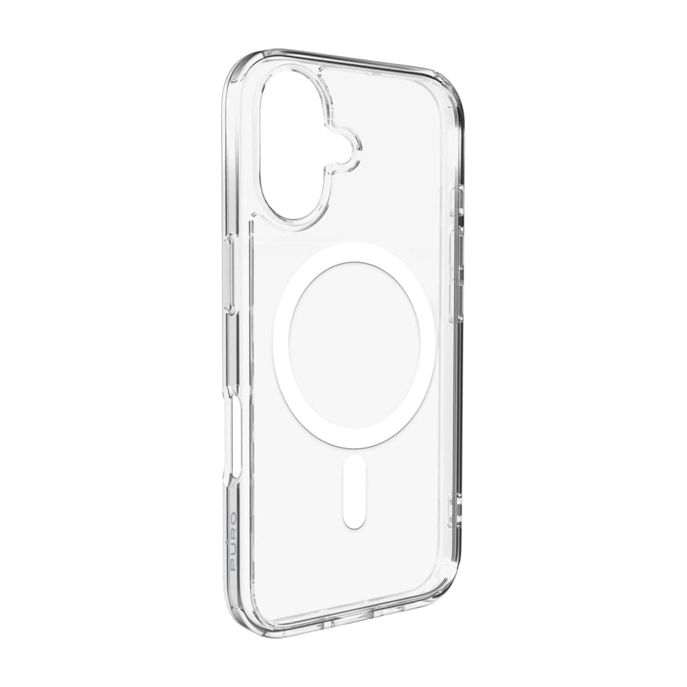 Puro Lite Mag ovitek za iPhone 17 - prozoren z belim obročem