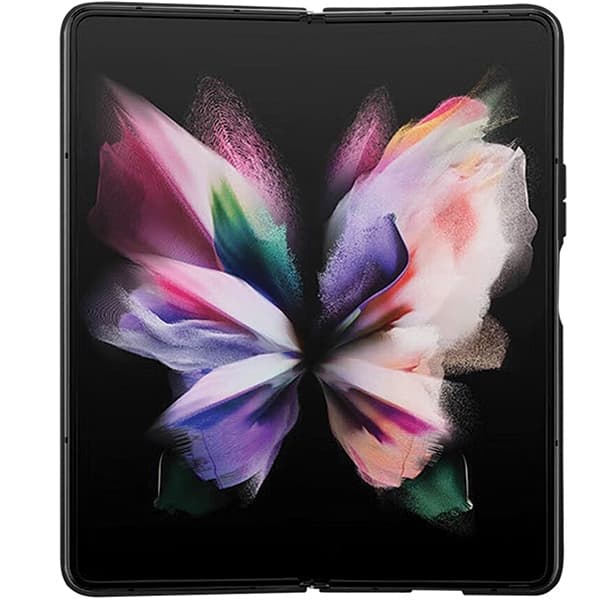 Ovitek Guess Glitter Script za Samsung Galaxy Z Fold 5 - črna 6