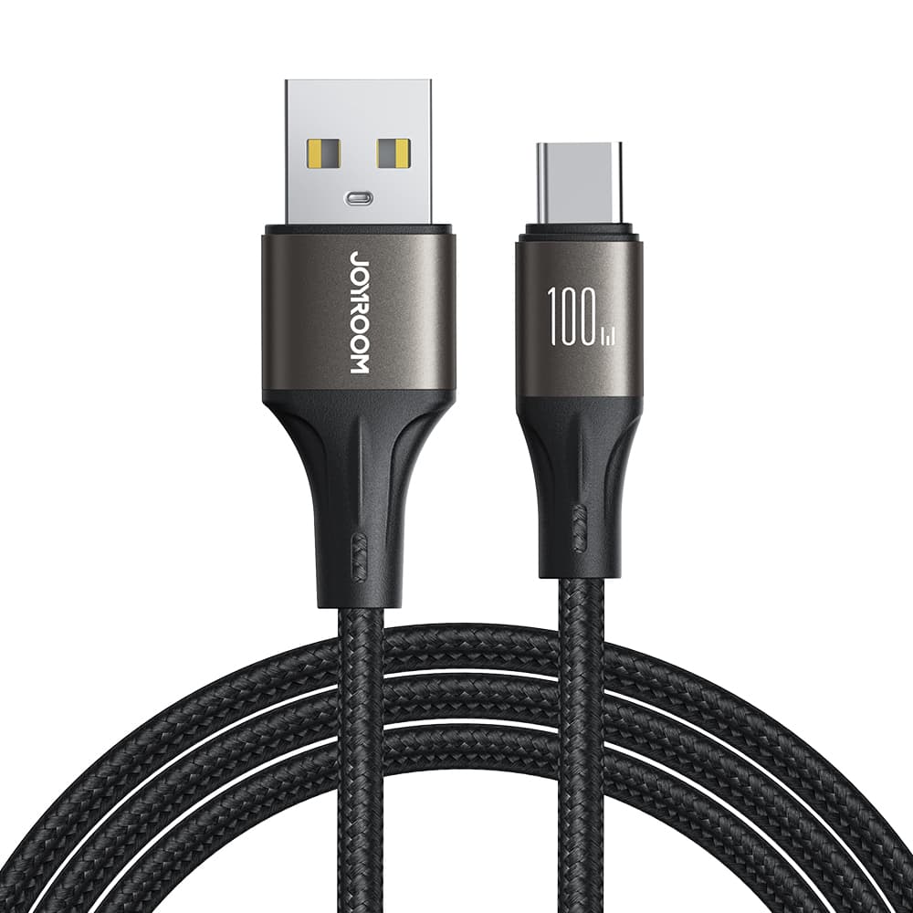 Kabel Joyroom Light-Speed S-A25 USB-A/USB-C 100W 1.2m - Črna