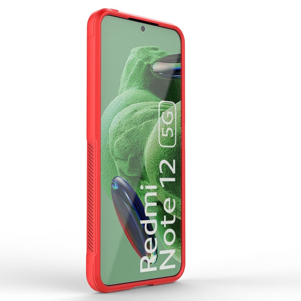 Magic Shield ovitek za Xiaomi Redmi Note 12 5G / Poco X5 5G (okLopni, rdeč) 7