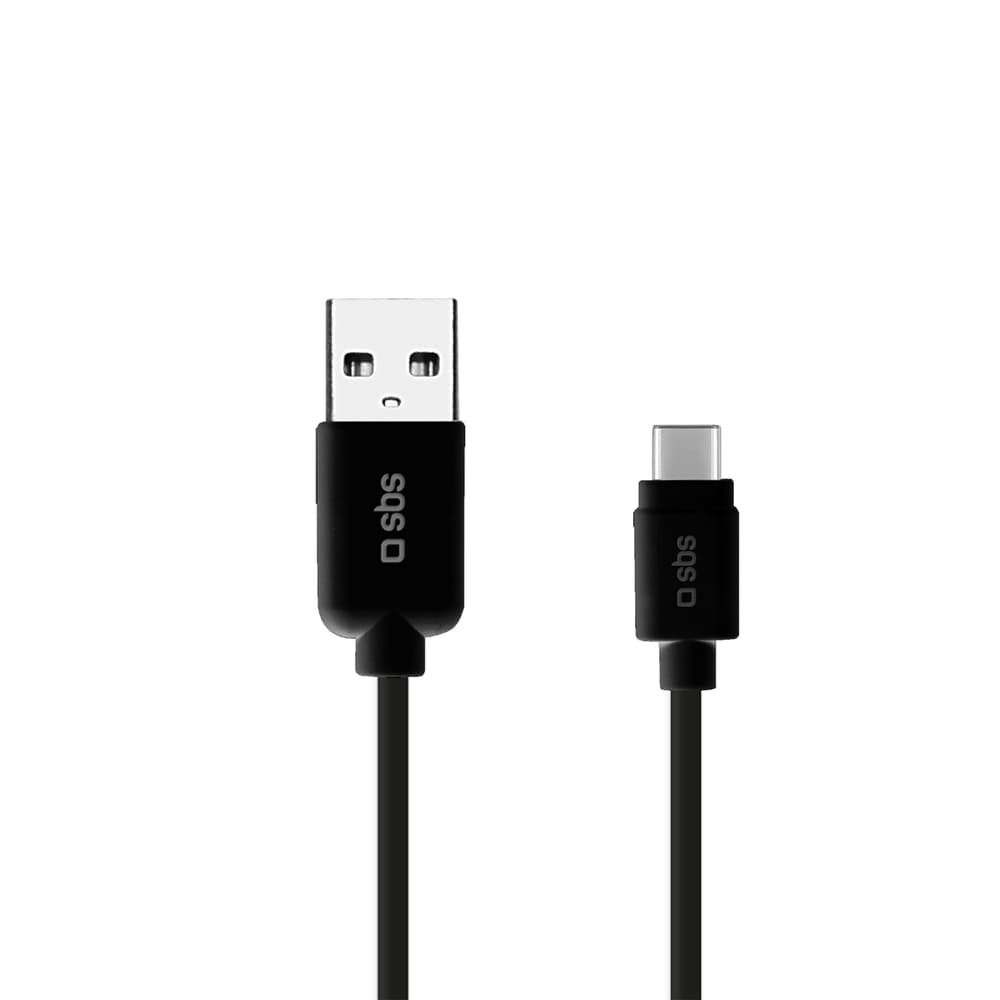 SBS kabel USB-A - USB-C 1m - črn 4