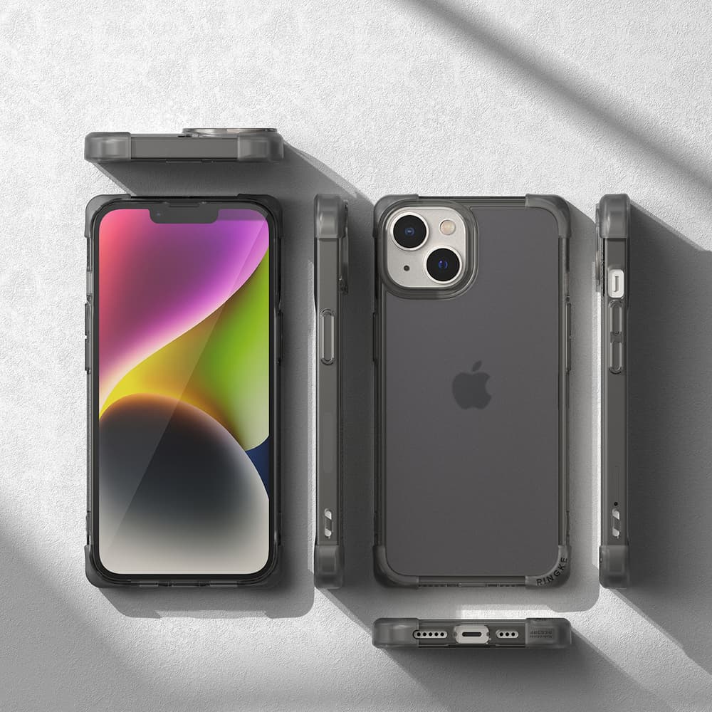 Ringke Fusion Bumper ovitek za iPhone 14 Plus - Siva 7