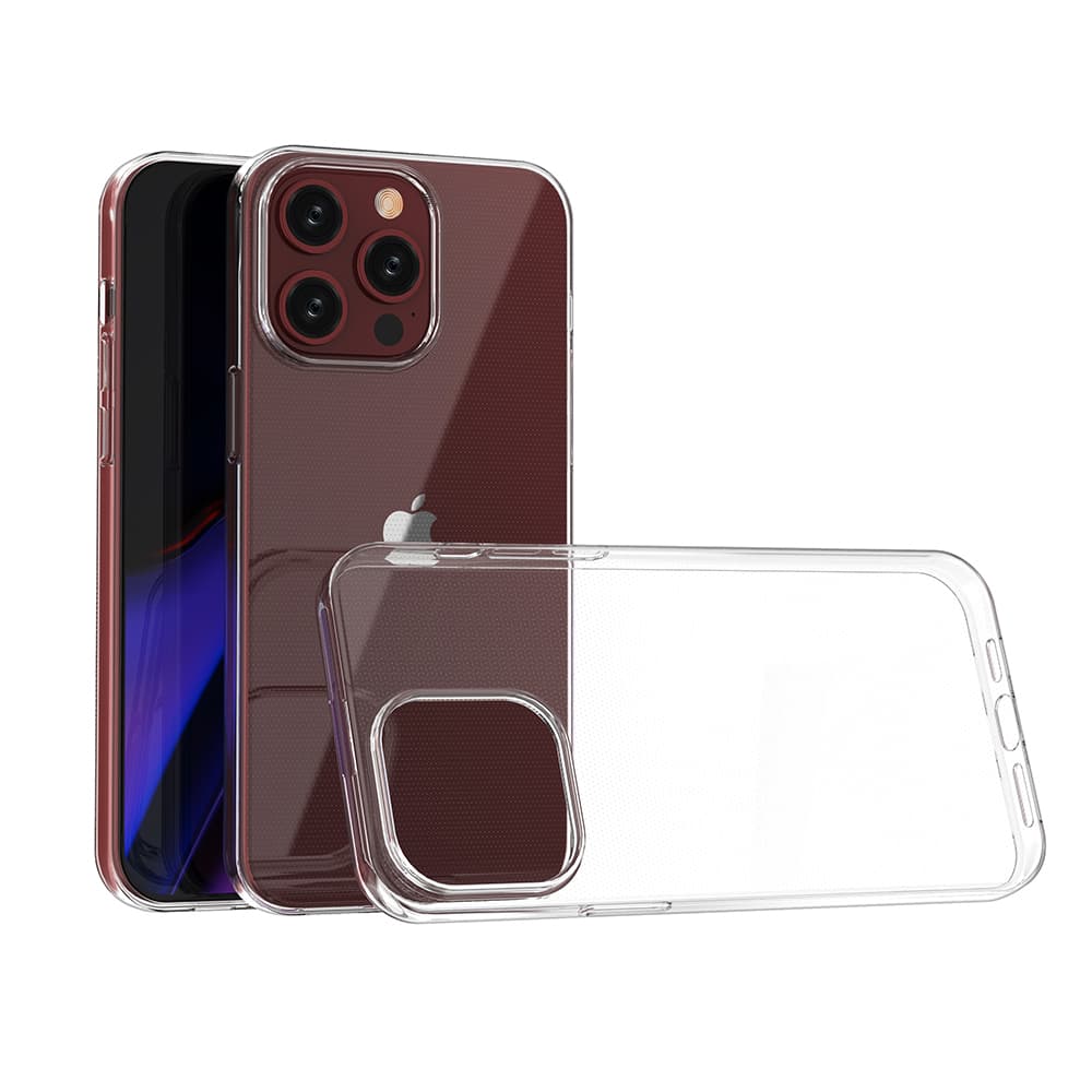 Ultra prosojen ovitek za iPhone 15 Pro Max Hurtel - prozoren