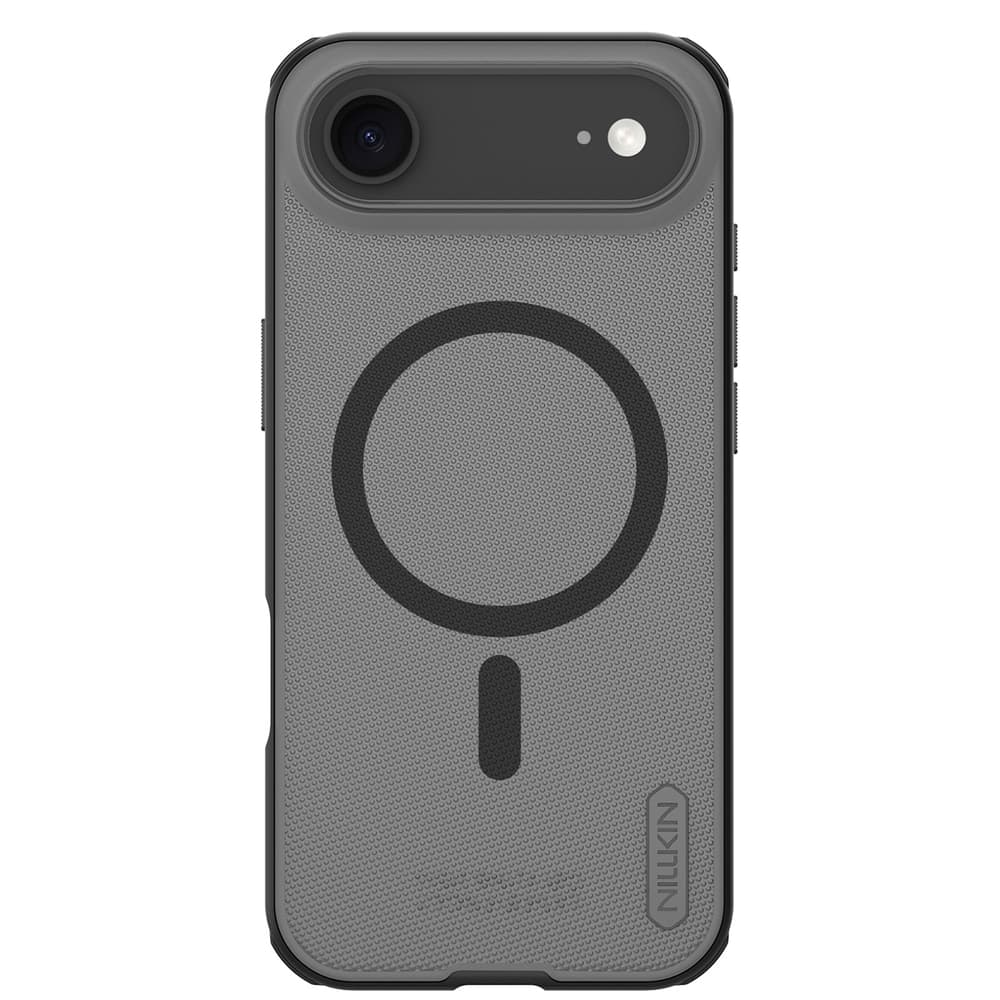 Nillkin Super Frosted Shield Pro ovitek za iPhone 17 Air, MagSafe, črn
