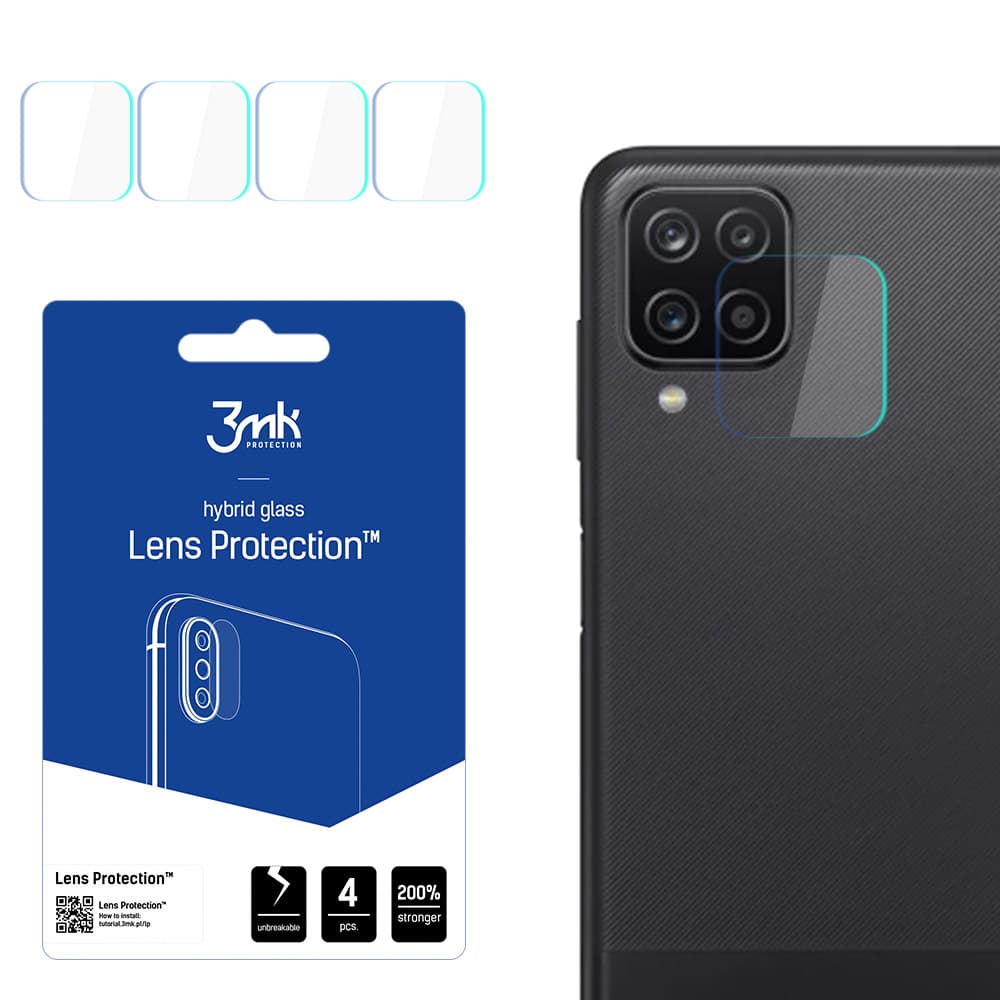 3mk Lens Protection™ hibridno steklo za kamero Samsung Galaxy A12