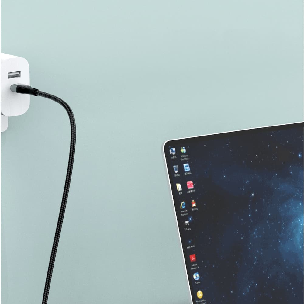 Dudao USB-C - Lightning kabel, PD 20W, 1m, črn 6