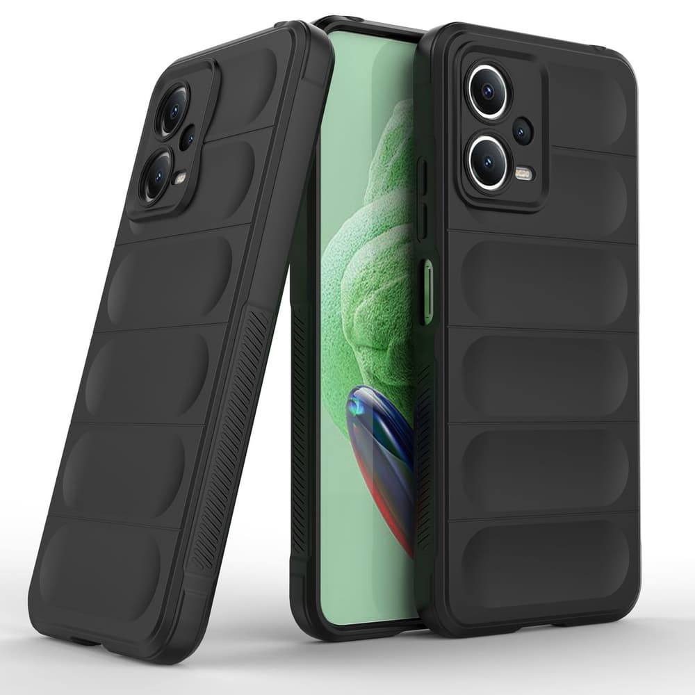 Magic Shield ovitek za Xiaomi Redmi Note 12 5G / Poco X5 5G (okLopni, črn) 7