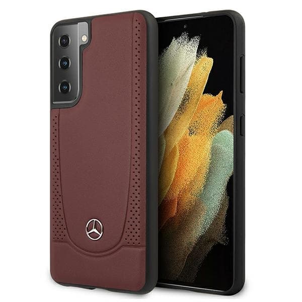 Mercedes Urban Line ovitek za Samsung Galaxy S21+ - rdeča