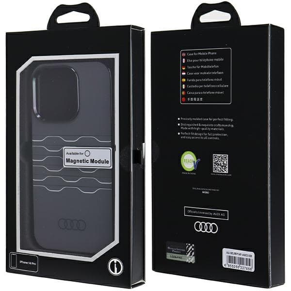 Audi IML MagSafe ovitek za iPhone 14 Pro - črn 7