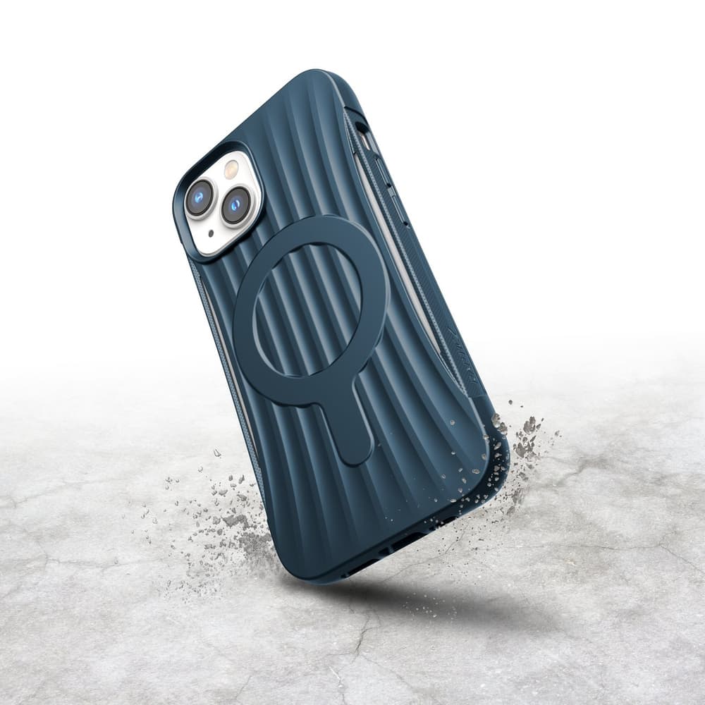 Raptic X-Doria Clutch ovitek za iPhone 14, MagSafe, moder 3