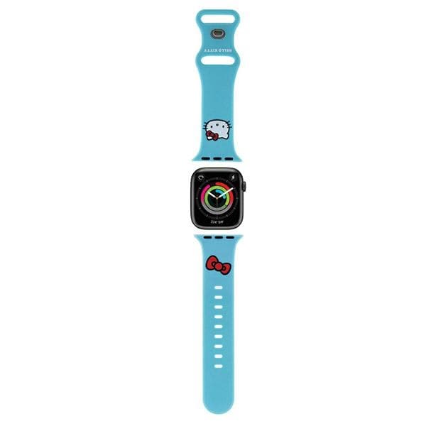 Hello Kitty trak za Apple Watch 38/40/41mm, Silicone Kitty Head, moder