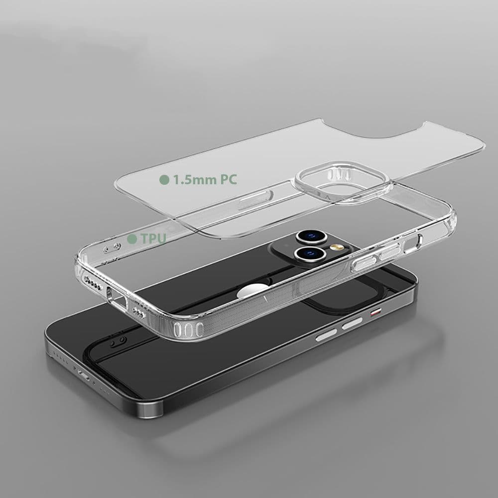 Tech-Protect FlexAir Hybrid ovitek za iPhone 14 - Prozoren 5