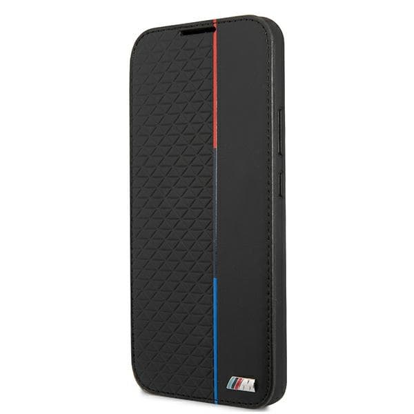Ovitek BMW M Collection Triangles Book za Samsung S22+ - črn