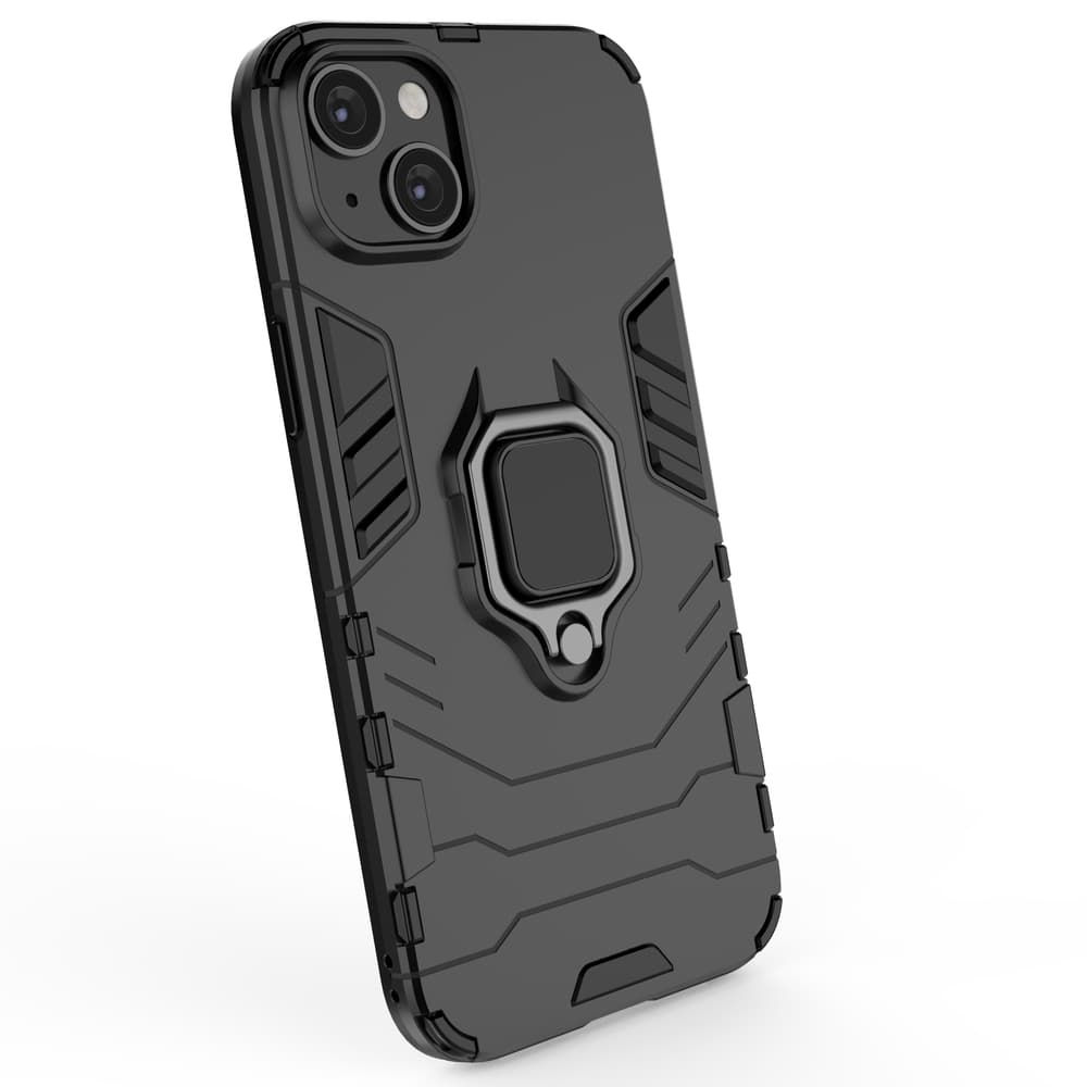 Hurtel Ring Armor ovitek za iPhone 14 Pro - črn 5