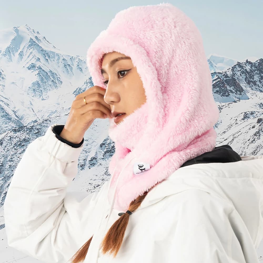 Qunature smučarska balaklava Arctic Velvet, Velikost M - Roza 2