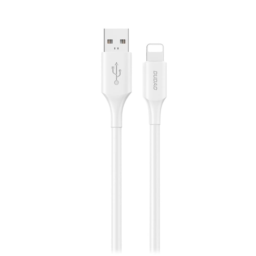 Dudao L2sL USB-A - Lightning kabel 1.2m, 6A - bela