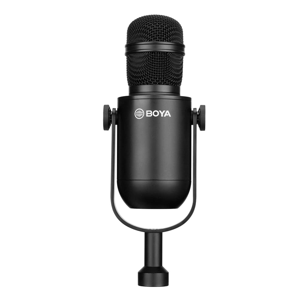 BOYA BY-DM500 kardioidni XLR dinamični mikrofon za podcaste - črn 8