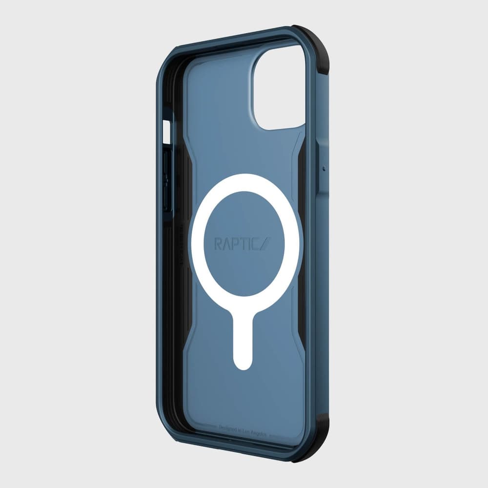 Raptic X-Doria Fort ovitek za iPhone 14 Plus z MagSafe, moder 8