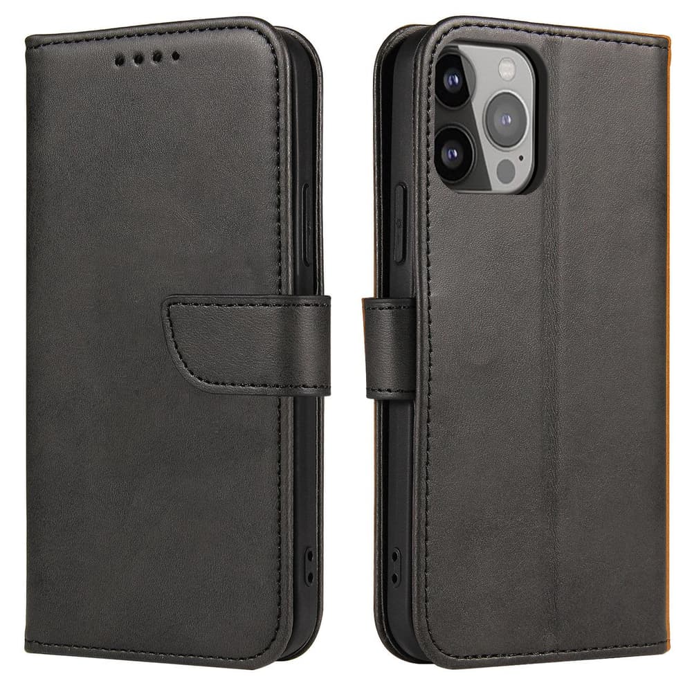 Magnet Case denarnica ovitek za TCL 20 Pro 5G, črn