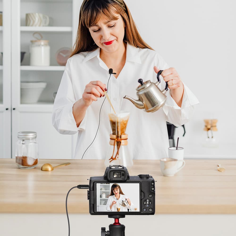 Boya BY-M1 Pro II žični lavalier mikrofon - črn 7