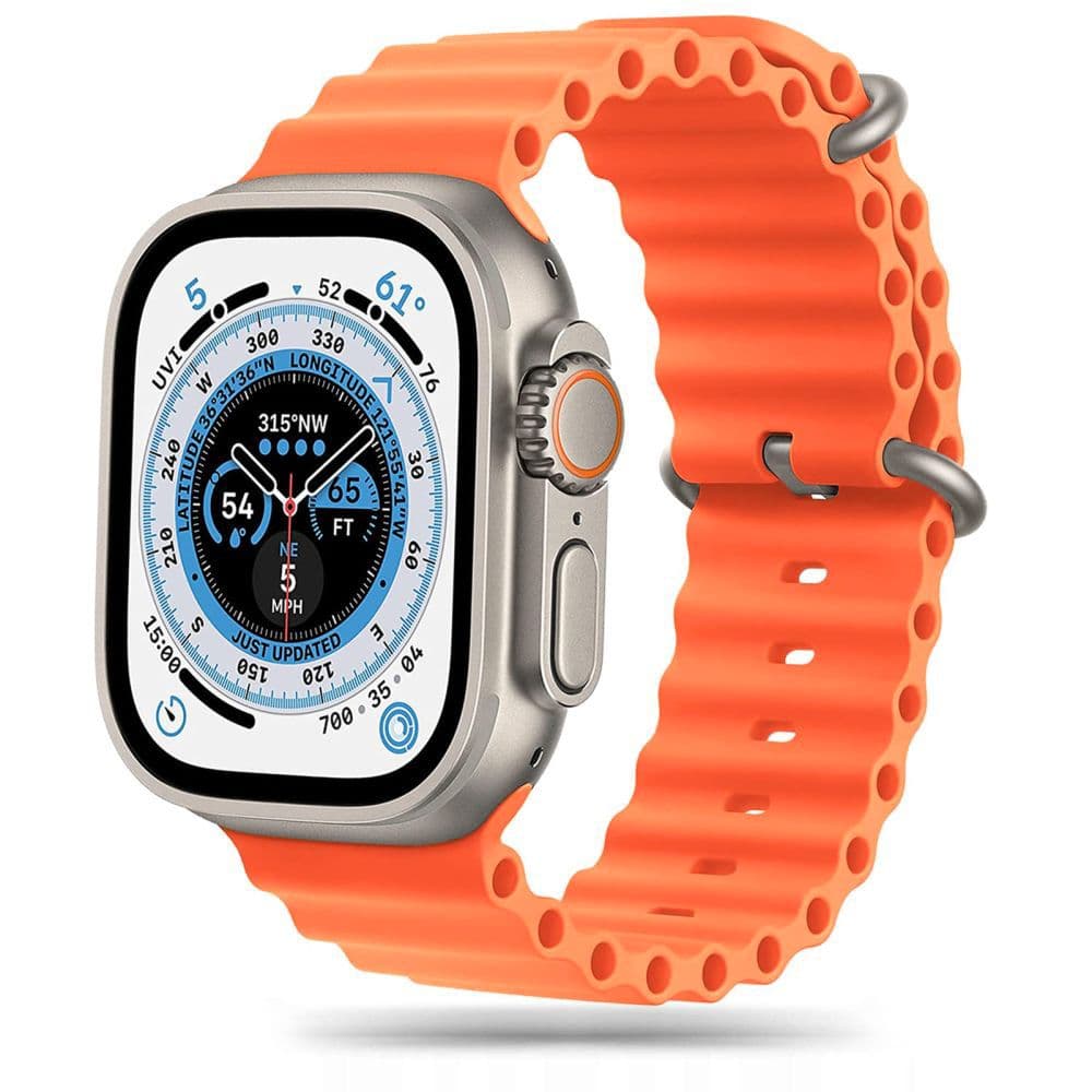 Tech-Protect IconBand Pro pašček za Apple Watch (42/44/45/49mm) - oranžen