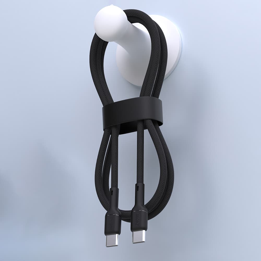 Dudao L9C Max 240W PD USB-C - USB-C kabel, 1.2m, črn 5