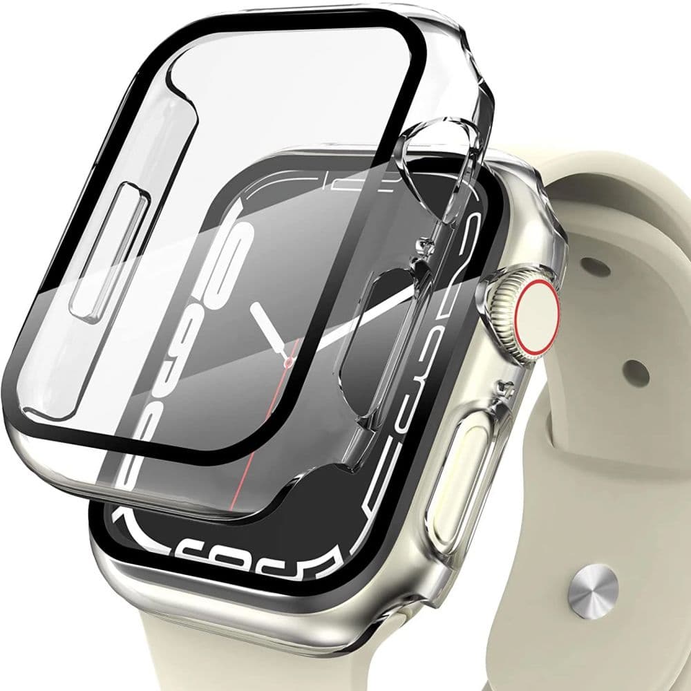 Tech-Protect Defense360 ovitek za Apple Watch 7/8/9 (45 mm) - prozoren