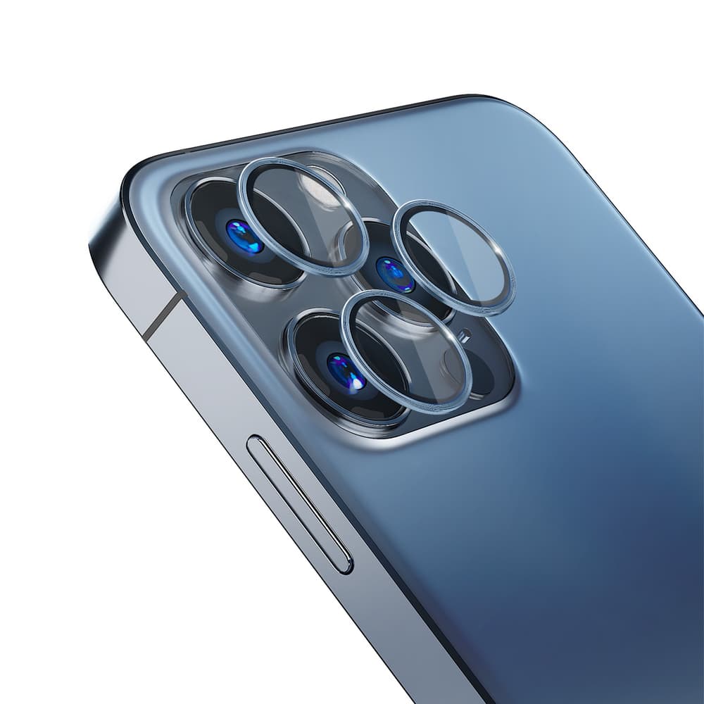 3mk Zaščita za objektiv Pro za iPhone 13 Pro/13 Pro Max - Sierra Blue 2