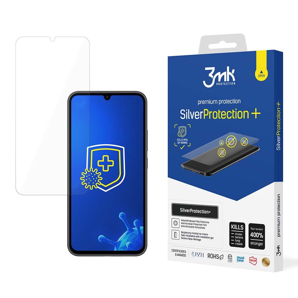 3mk Silver Protection+ antibakterijska folija za Samsung Galaxy A34 5G