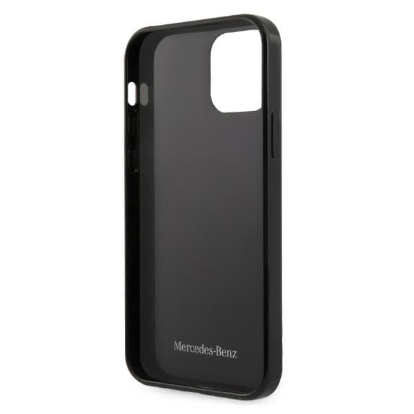 Ovitek Mercedes Silver Stars za iPhone 12 Pro Max - črn 7