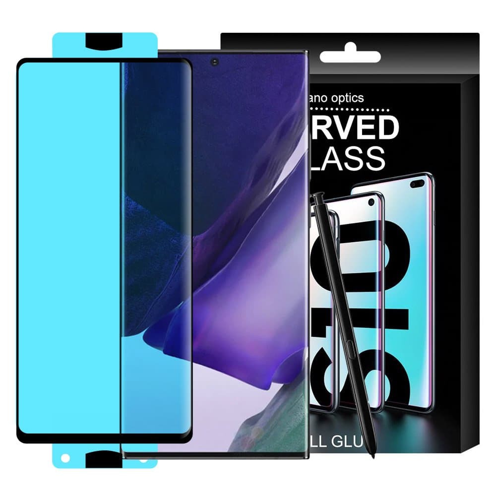 Hurtel 3D Edge Nano Flexi Glass hibridno steklo s okvirjem za Samsung Galaxy S21+ 5G, črno