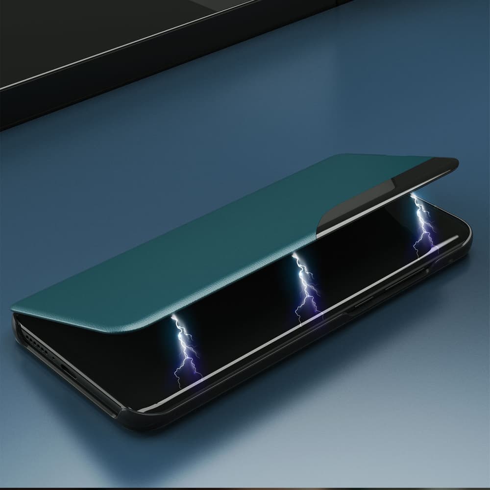 Eco Leather View Case Knjižica za iPhone 13 Pro Max - Vijolična 3
