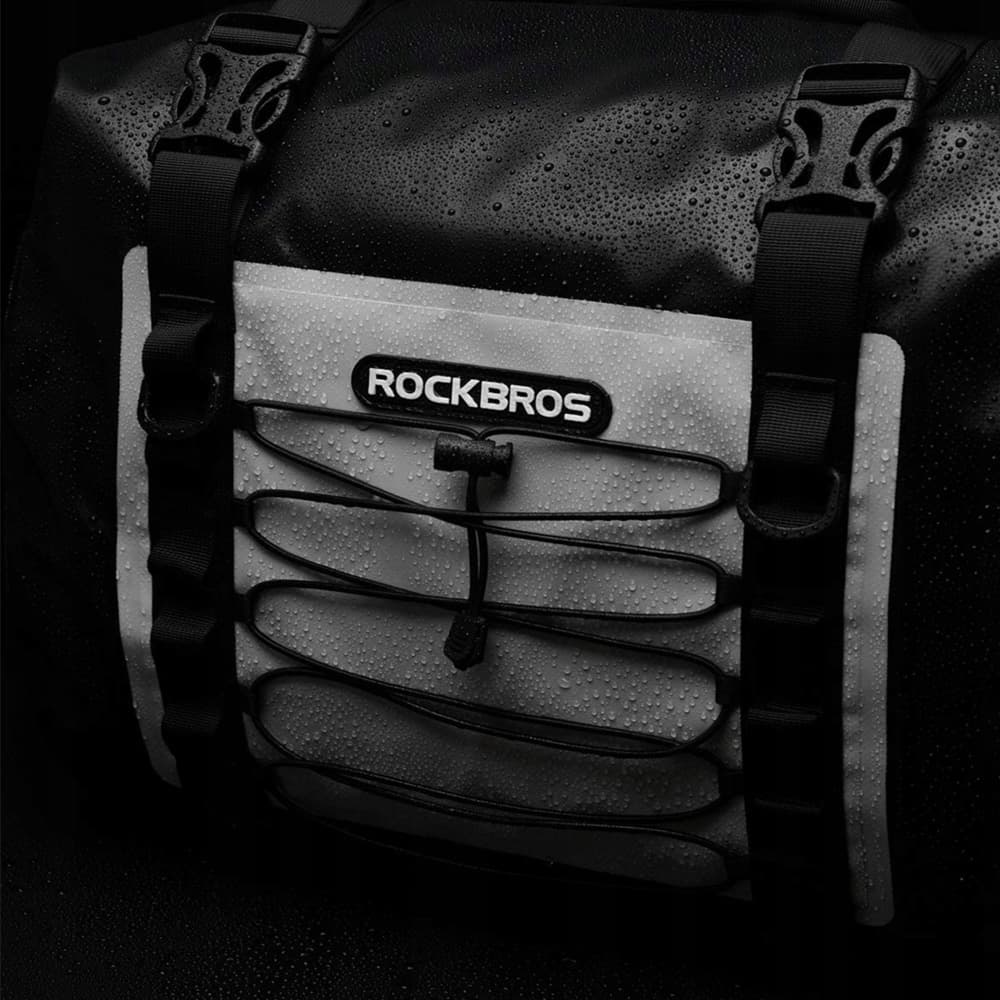 Rockbros AS-010BGR vodotesna motoristična torba (2x30L) - siva 5