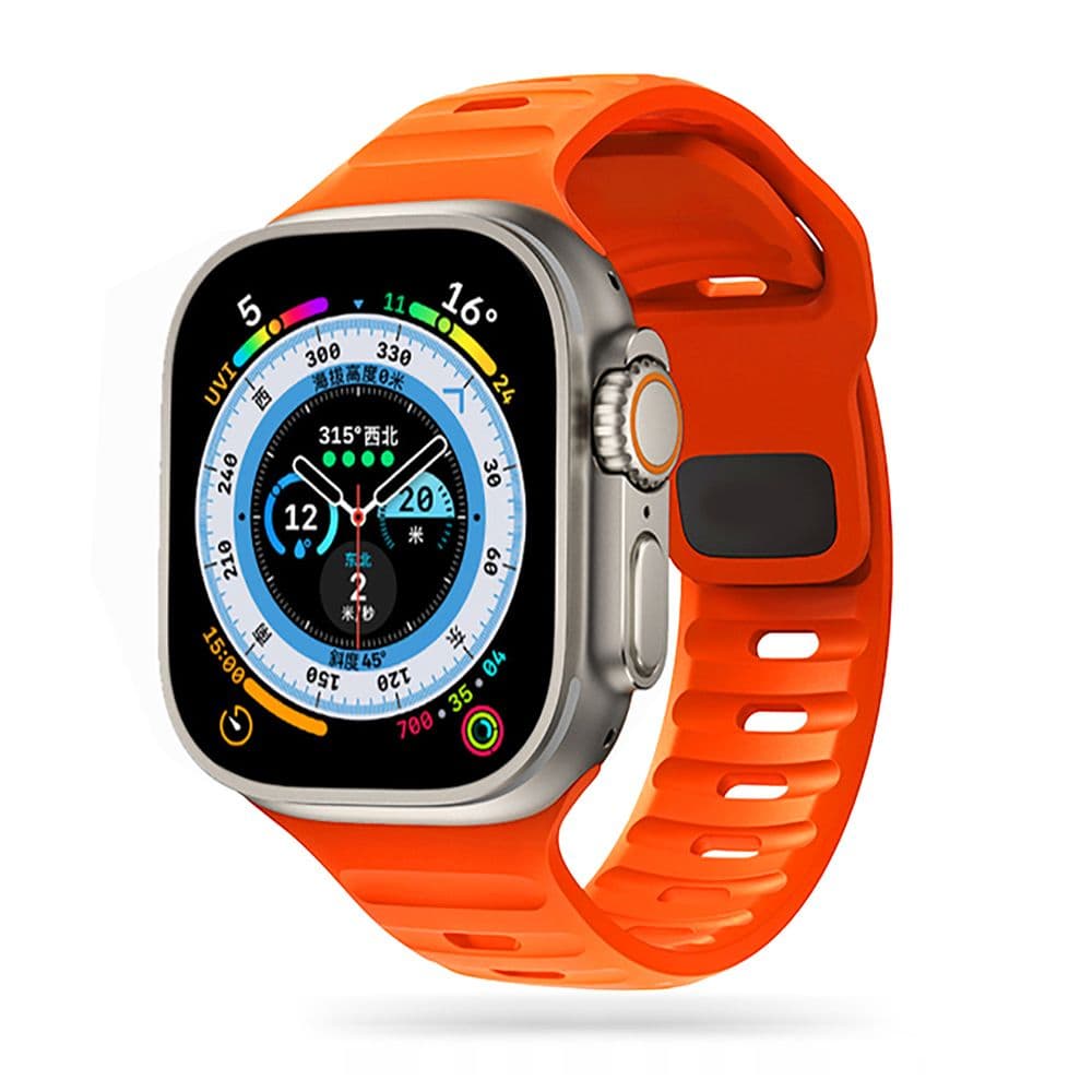 Trak IconBand Line za Apple Watch 42/44/45/49mm - oranžen