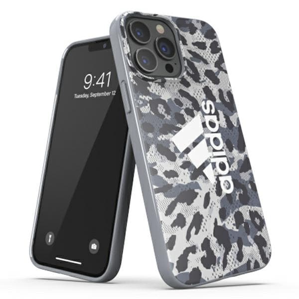 Ovitek Adidas OR SnapCase Leopard za iPhone 13 Pro / 13 - siv