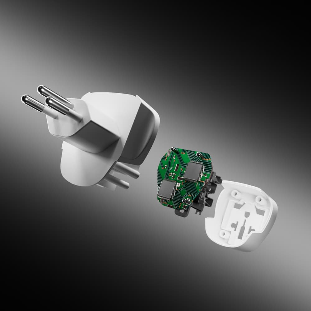 SBS CH potovalni adapter (bel) 8