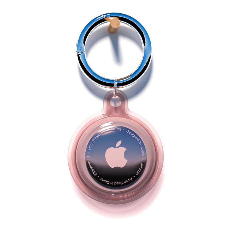 Vodoodporen ovitek za Apple AirTag Hurtel, roza 2